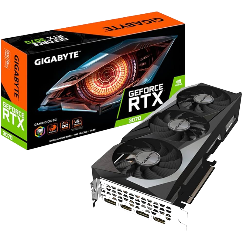 Graphics Card Nvidia GeForce RTX 3070 8 GB